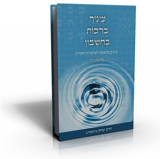 עטיפת הספר עינייך ברכות בחשבון