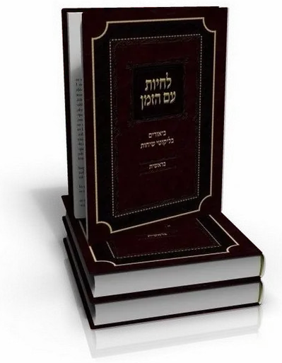 עטיפת הספר לחיות עם הזמן
