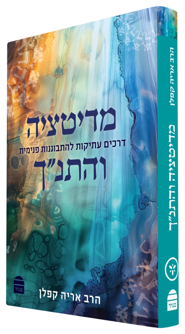 עטיפת הספר מדיטציה והתנ"ך