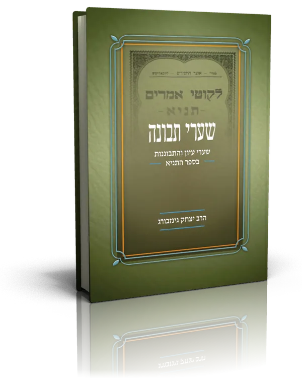 עטיפת הספר שערי תבונה